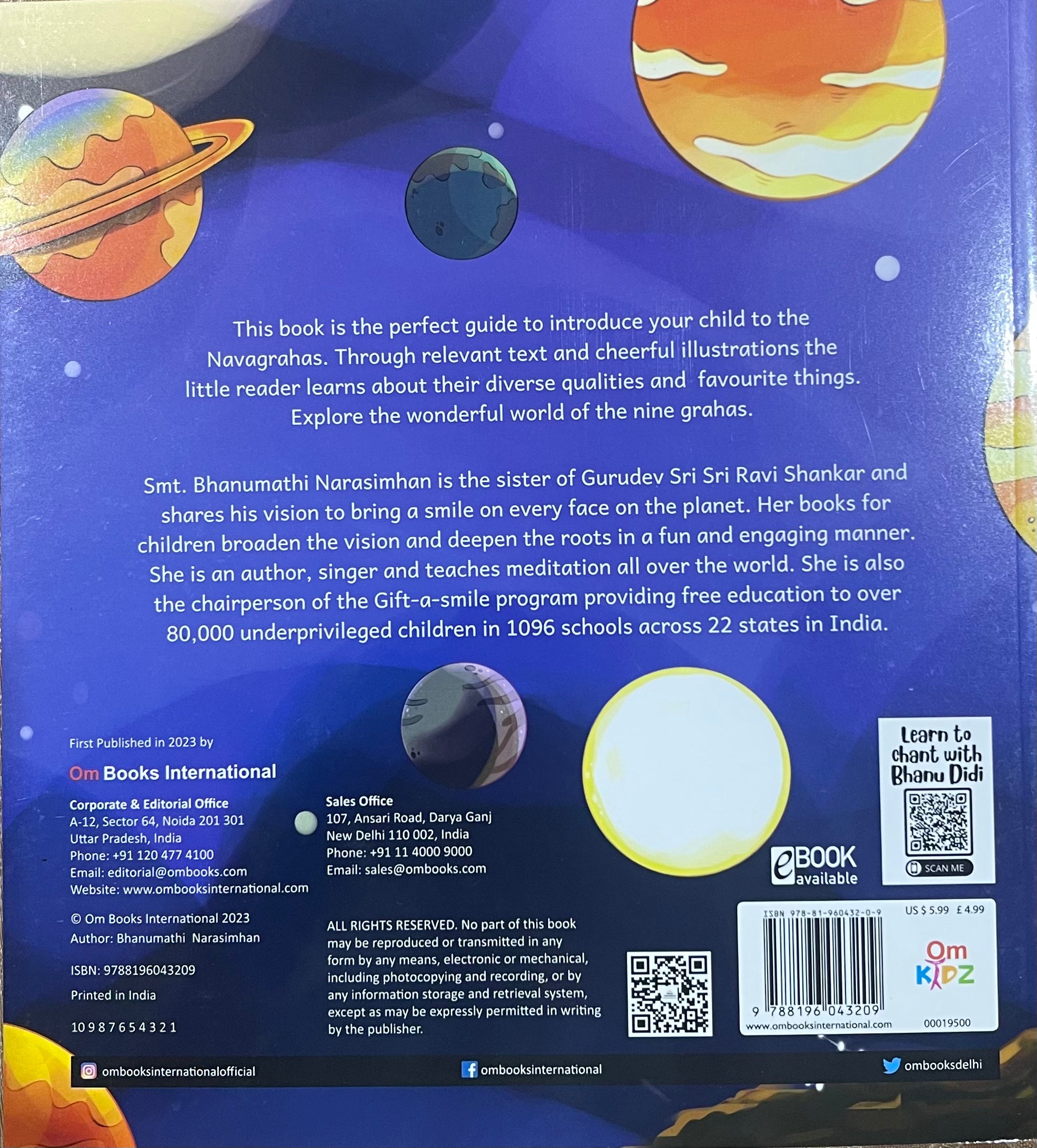 The Navagrahas - Nine Celestial Bodies by Bhanumathi Narasimhan