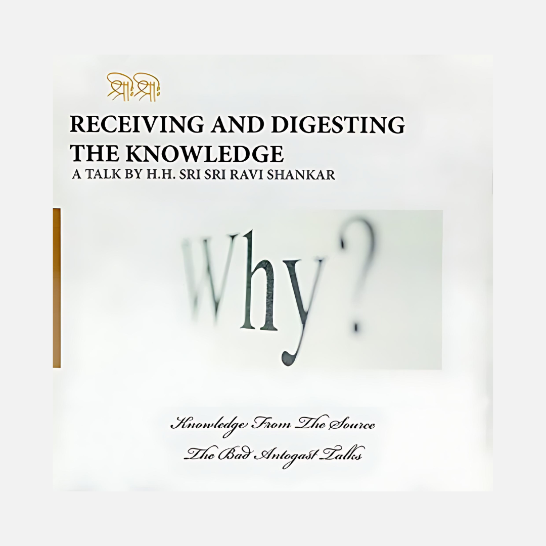 Receiving & Digesting Knowledge, CD
