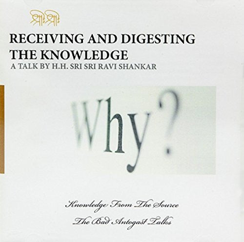 Receiving & Digesting Knowledge, CD